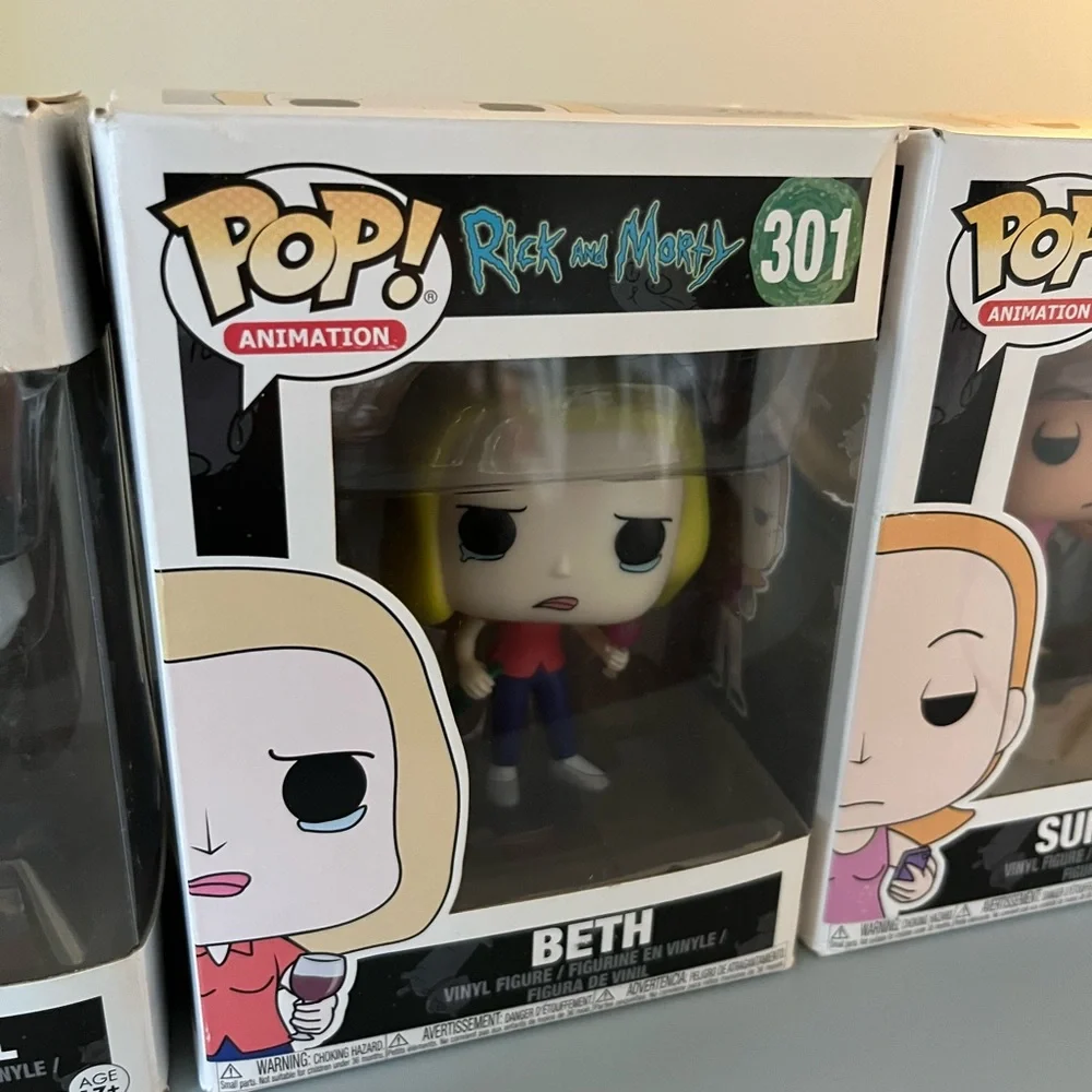 Funko Pop! Rick and Morty Figures Set (6) - Picture 3 of 10